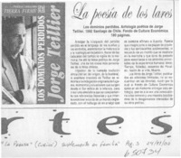 La poesía de los lares  [artículo]