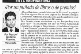 ¿Por un puñado de libros o de premios?  [artículo] Manuel Gallardo Fuentes