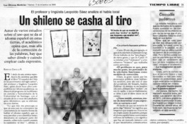Un shileno se casha al tiro  [artículo] Rodrigo Castillo R.