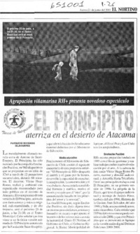 El Principito aterriza en el desierto de Atacama  [artículo] Patricio Riveros Olavarría