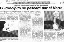 El Principito se paseará por el Norte  [artículo]