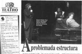 Aproblemada estructura  [artículo] Italo Passalacqua C.