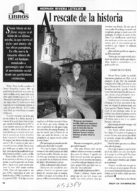 Al rescate de la historia  [artículo] Delia Pizarro San Martín