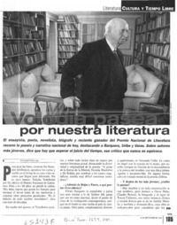 Volodia pasea por nuestra literatura  [artículo] Alvaro Matus