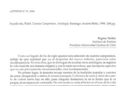 Cuentos campesinos  [artículo] Regina Valdés