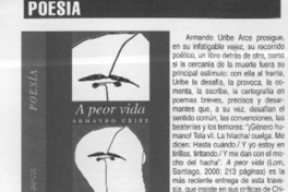 A peor vida  [artículo] Rodrigo Pinto