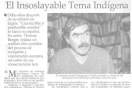 El insoslayable tema indígena  [artículo]