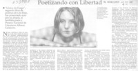 Poetizando con libertad  [artículo]