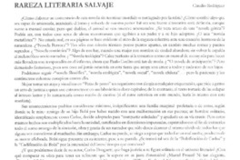 "Patas de perro"  [artículo] Claudio Rodríguez