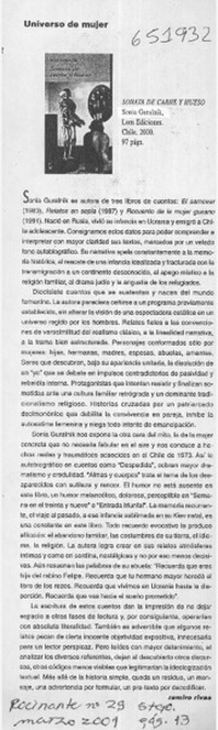 Universo de mujer  [artículo] Ramiro Rivas