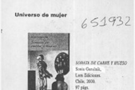 Universo de mujer  [artículo] Ramiro Rivas