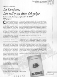 La conjura, los mil y un días del Golpe  [artículo] Manuel Loyola