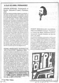 "Solstinoccios"  [artículo] Ariel Fernández