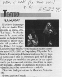 "La huida"  [artículo]