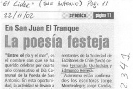 La poesía festeja  [artículo]