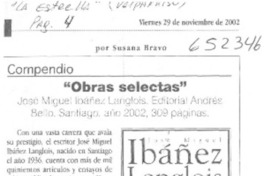 "Obras selectas"