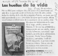 Las huellas de la vida  [artículo] Pilar Hurtado