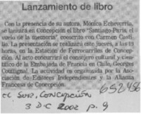 Lanzamiento de libro