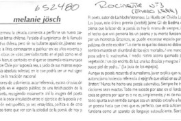 "Me aburro con las historias de amor"  [artículo]
