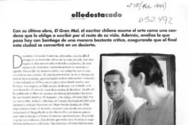 Gonzalo Contreras Santigo es pavoroso  [artículo] Francisca Cafati