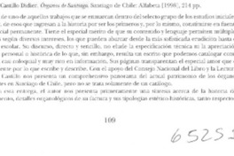 Órganos de Santiago  [artículo] Guillermo J. Marchant E.