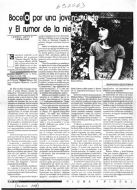 Boceto por una joven muerte y El rumor de la niebla  [artículo]