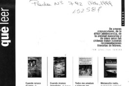 Cuando éramos inmortales  [artículo] Graciela Romero