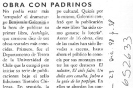 Obra con padrinos  [artículo]