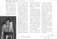 Margot Loyola, intérprete y maestra  [artículo]