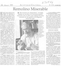 Remolino miserable  [artículo] José Miguel Izquierdo S.