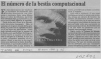 El número de la bestia computacional  [artículo]