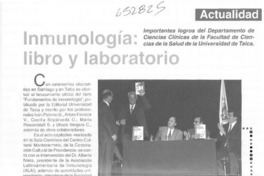 Inmunología, libro y laboratorio  [artículo]