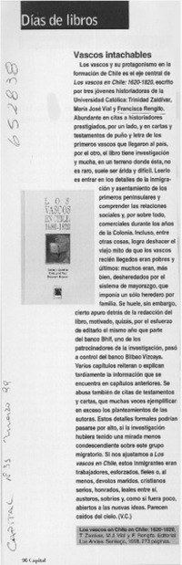 Vascos intachables  [artículo] V. C.