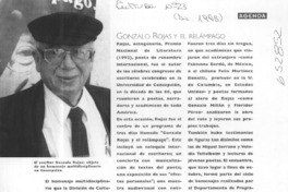 Gonzalo Rojas y el relámpago  [artículo]