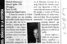 Gabriel Valdés, señales de la historia  [artículo] Jordi Lloret