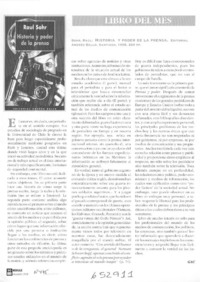 Historia y poder de la prensa  [artículo] GAC