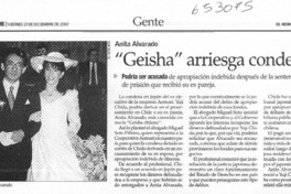"Geisha" arriesga condena  [artículo]