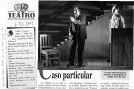 Caso particular  [artículo] Italo Passalacqua C.