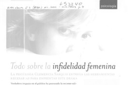 Todo sobre la infidelidad femenina  [artículo]