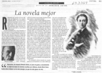 La novela mejor  [artículo] Armando Uribe