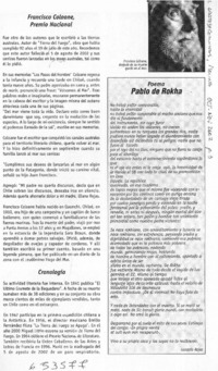 Francisco Coloane, Premio Nacional  [artículo]