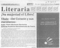 "Del corazón y sus meridianos"  [artículo] Luis Paz