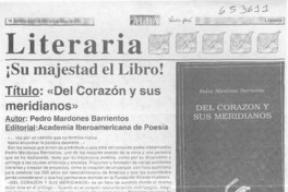 "Del corazón y sus meridianos"  [artículo] Luis Paz