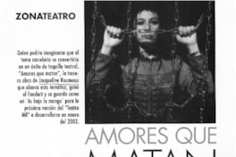 Amores que matan  [artículo] María Paz Aguila