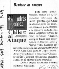 Benítez al ataque  [artículo]