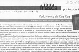 Tinta fresca  [artículo] Patricia Bravo