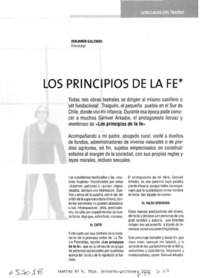 Los principios de la fe  [artículo] Benjamín Galemiri