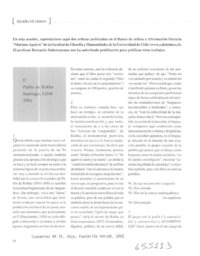 U  [artículo] Gonzalo Rojas G.