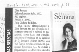 Obras selectas  [artículo] Floridor Pérez