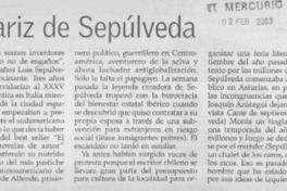La nariz de Sepúlveda  [artículo]